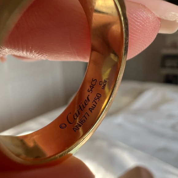 AUTHENTIC CARTIER LOVE RING - Picture 5 of 5